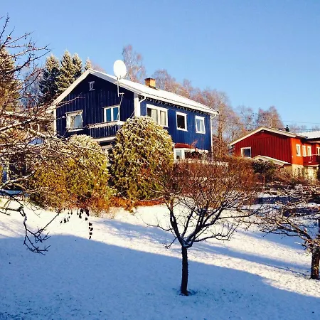 Mountain View Near Oslo: Bedroom, Lounge, Kitchen And Bathroom. Flat In Rykkinn Apartment *